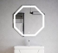 Corozo Зеркало Каре 70x70 – фотография-4